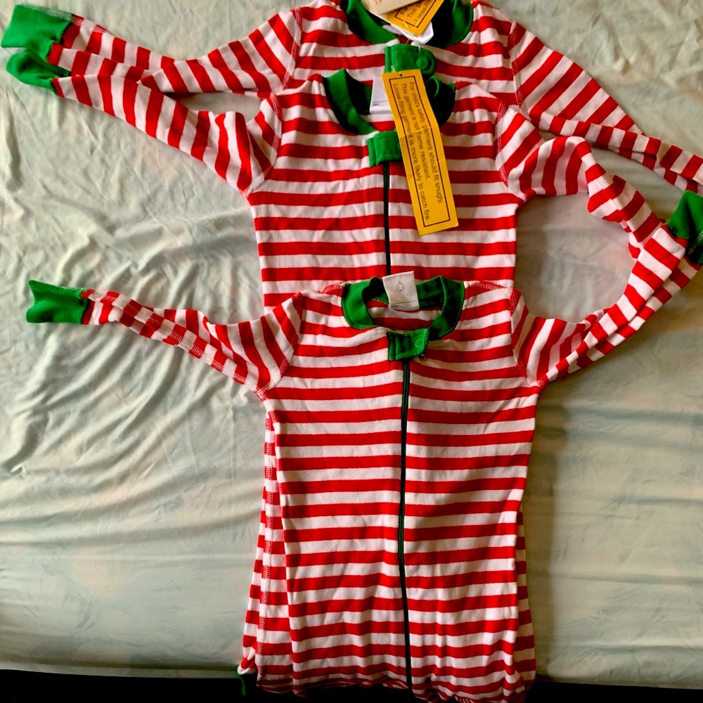 I am selling three pajamas with tags six 18 to 24 months